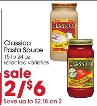 Classico Pasta Sauce