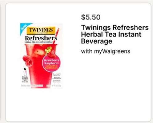 Twinings Refreshers Herbal Tea Instant Beverage