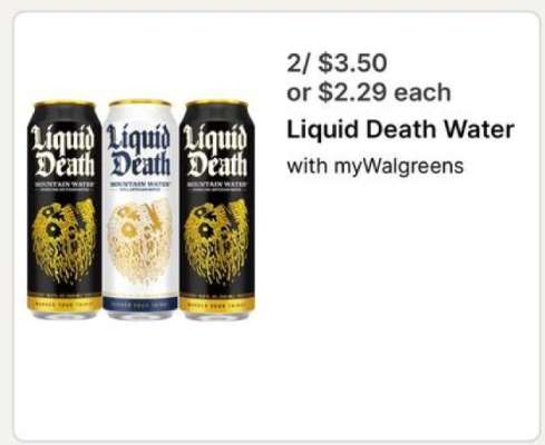 Liquid Death Water