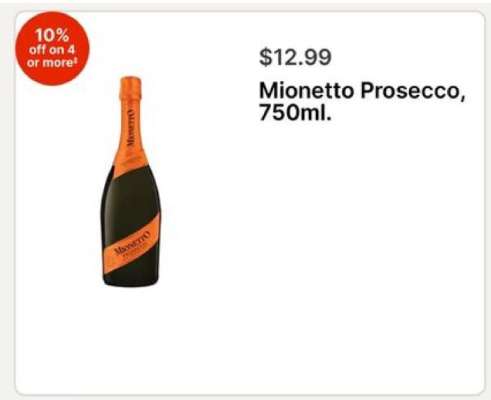 Mionetto Prosecco, 750ml
