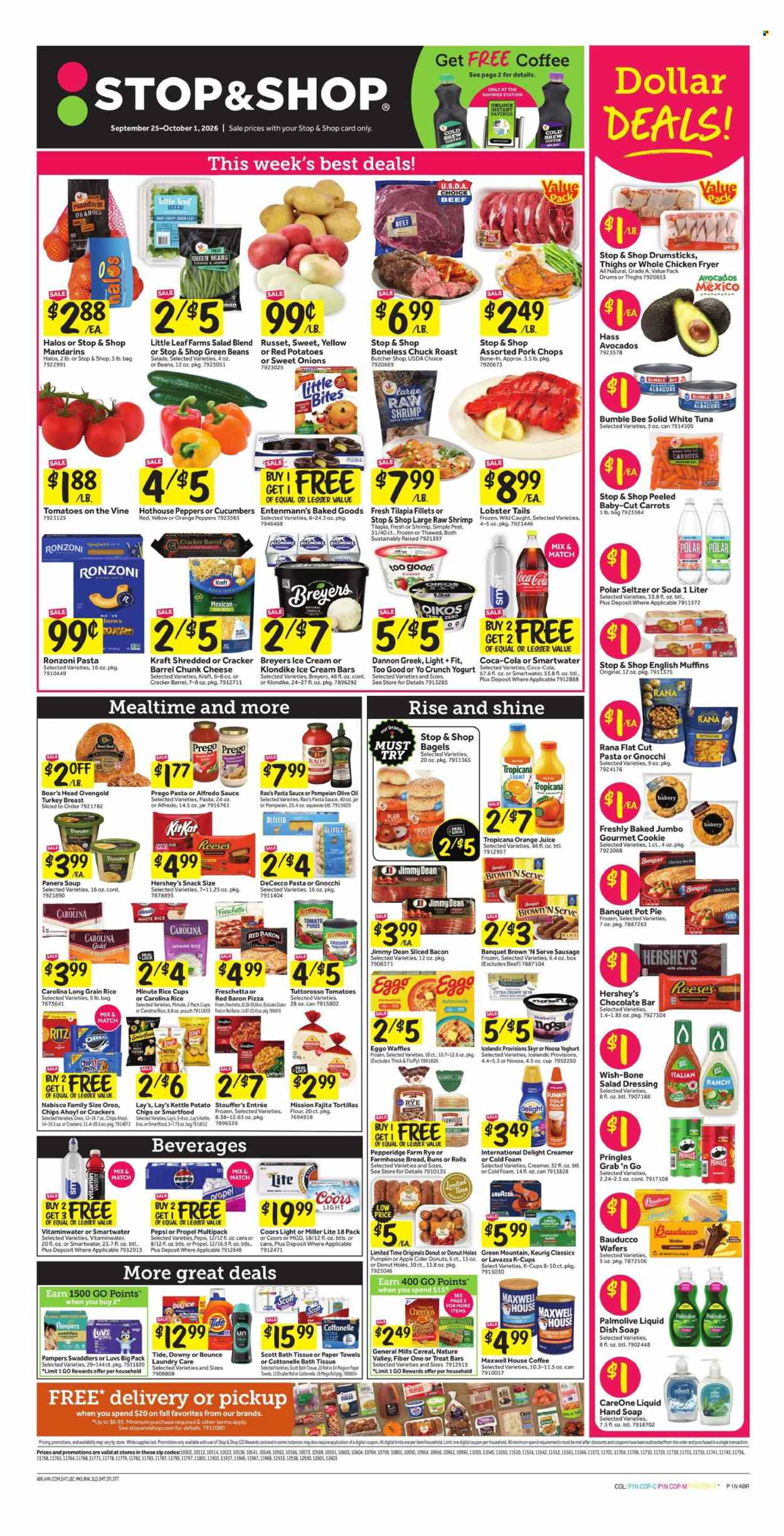 Stop & Shop ad - 09/25/2026 - 10/01/2026. Page 1