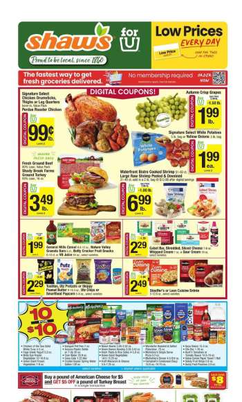 Shaw’s Flyer - 09/25/2026 - 10/01/2026.