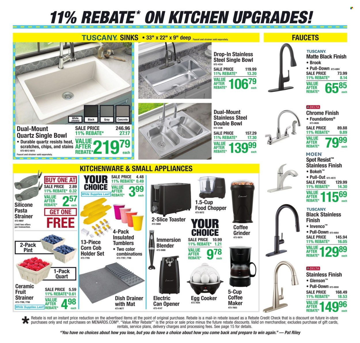 Menards ad - 09/24/2026 - 10/04/2026. Page 18
