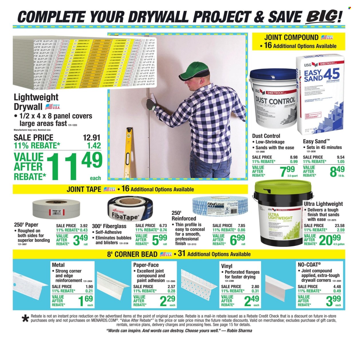 Menards ad - 09/24/2026 - 10/04/2026. Page 5