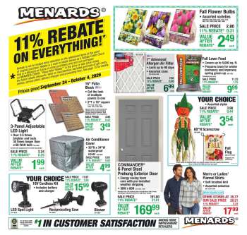 Menards Flyer - 09/24/2026 - 10/04/2026.
