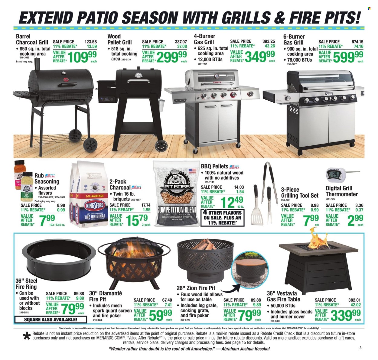 Menards ad - 09/24/2026 - 10/04/2026. Page 3