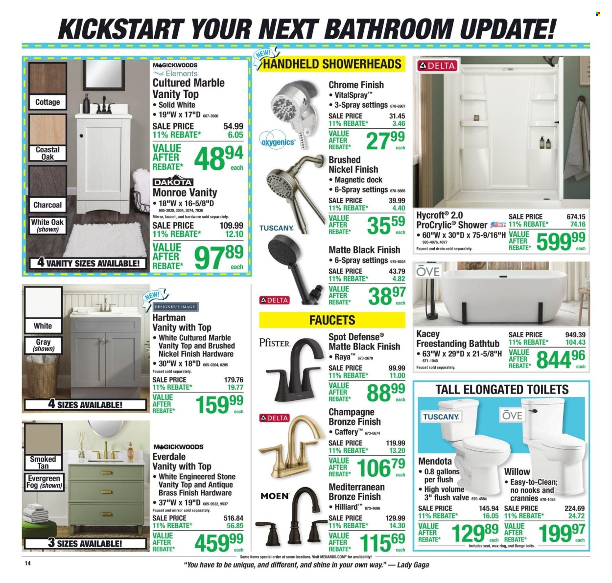 Menards ad - 09/24/2026 - 10/04/2026. Page 20