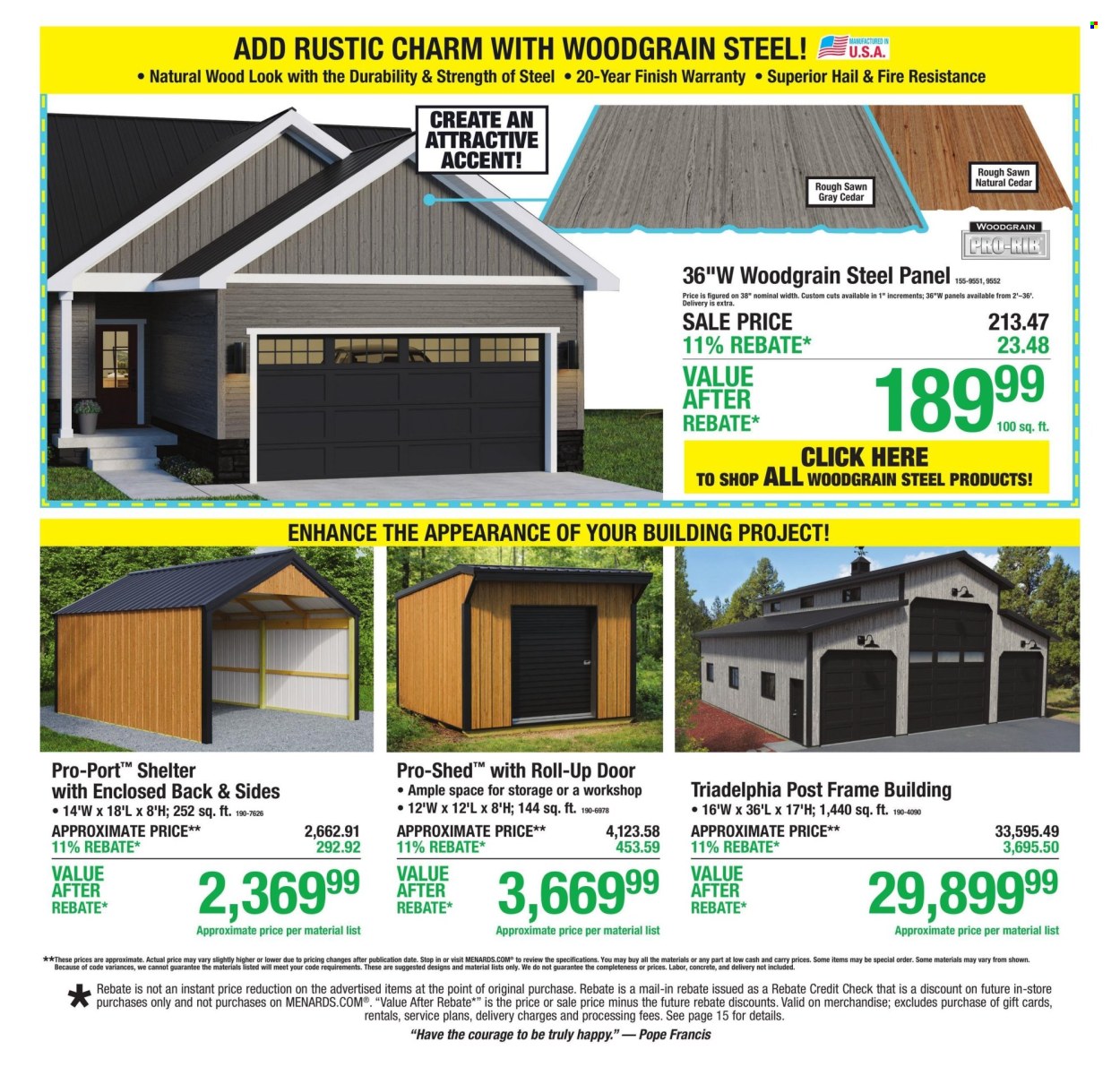 Menards ad - 09/24/2026 - 10/04/2026. Page 8
