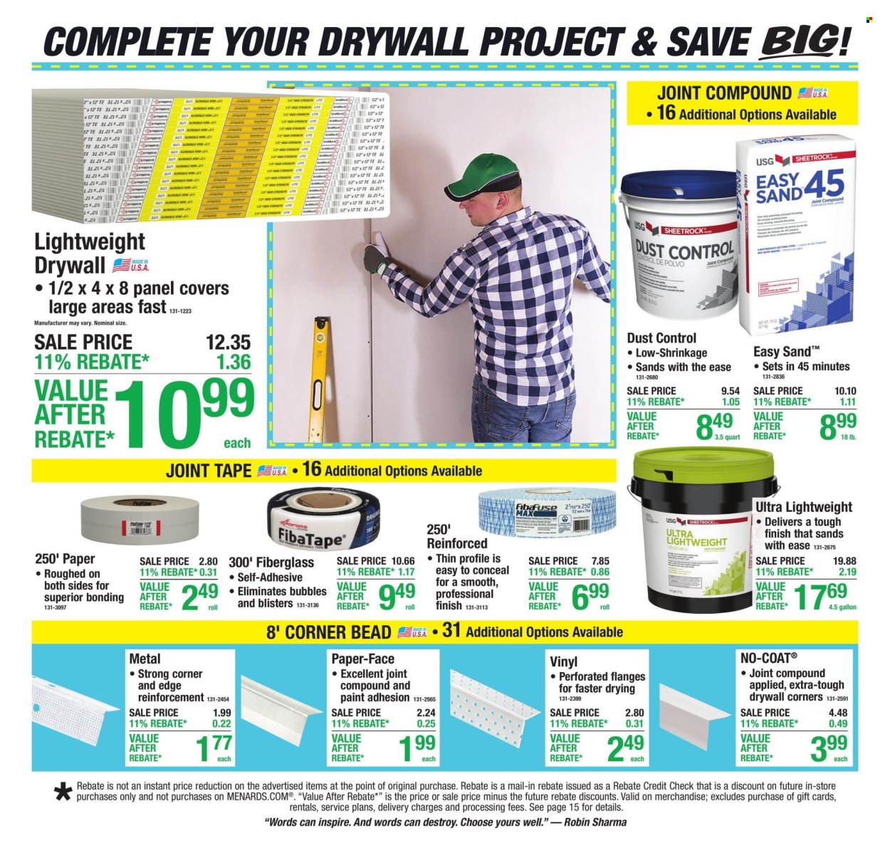 Menards ad - 09/24/2026 - 10/04/2026. Page 5