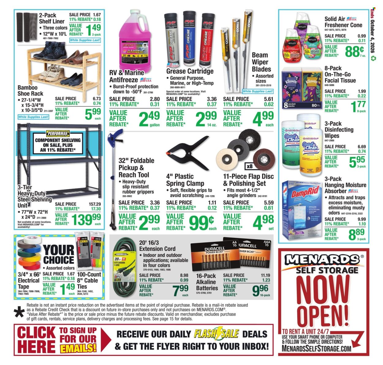 Menards ad - 09/24/2026 - 10/04/2026. Page 24