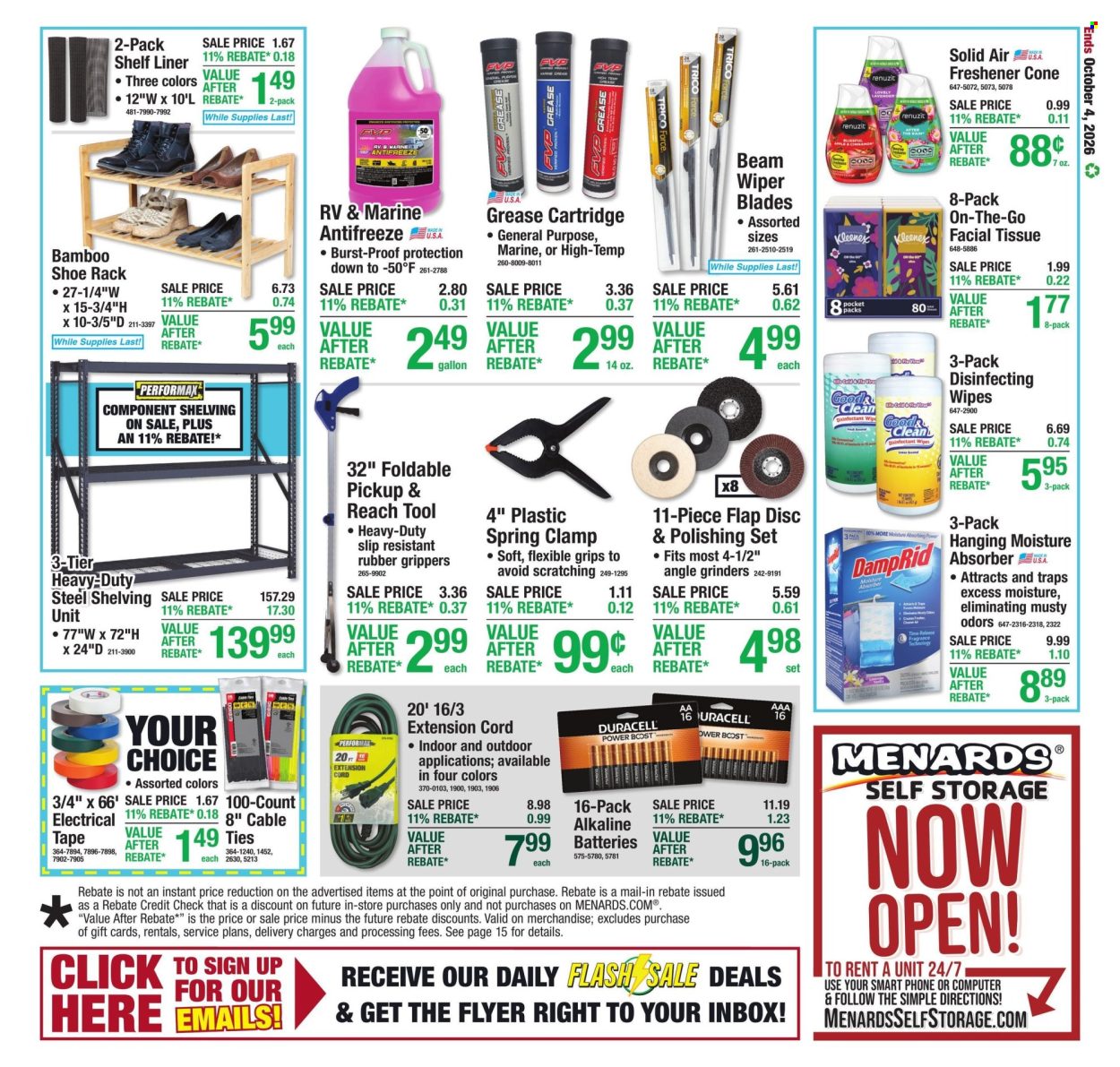 Menards ad - 09/24/2026 - 10/04/2026. Page 24