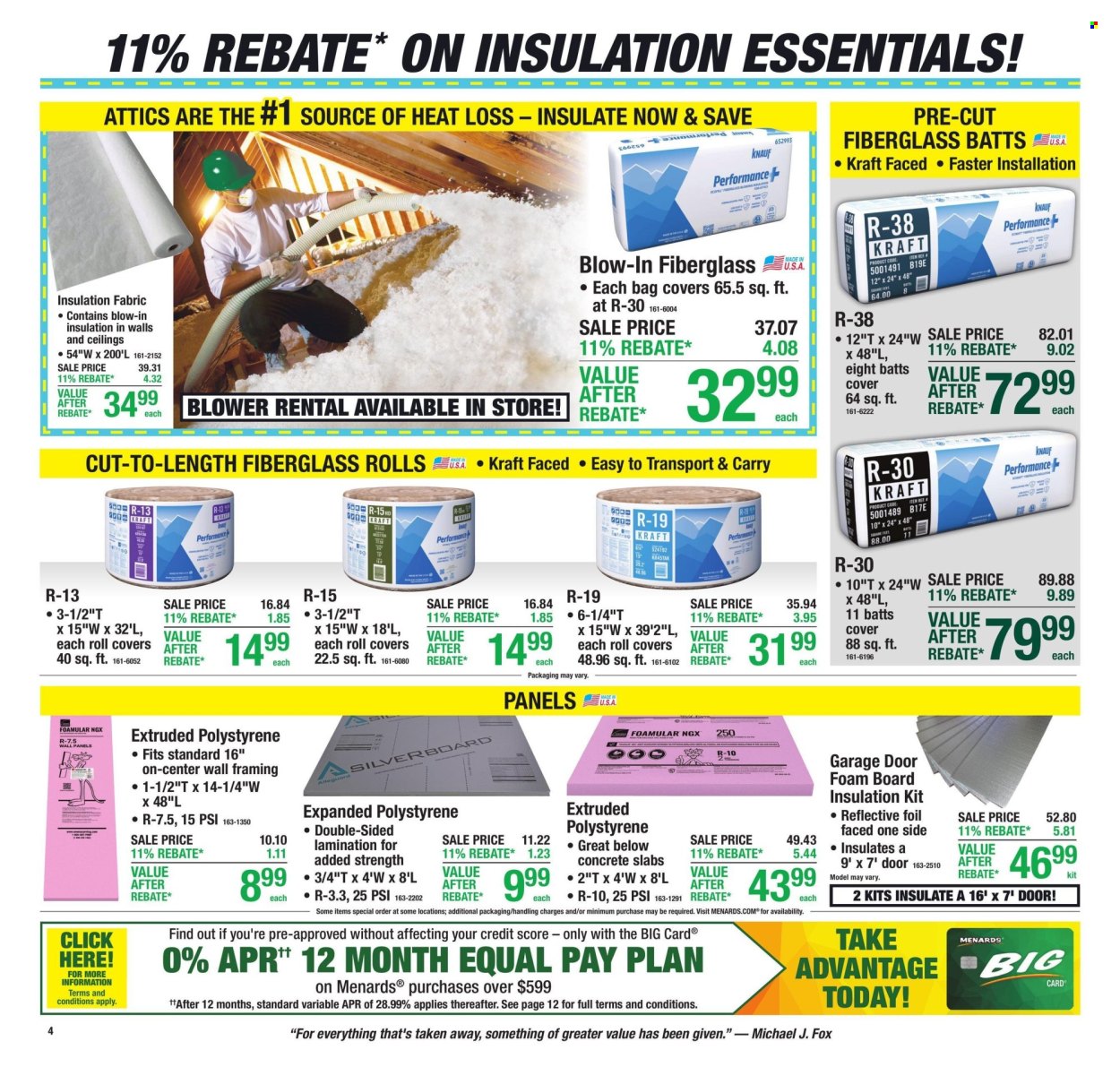 Menards ad - 09/24/2026 - 10/04/2026. Page 4