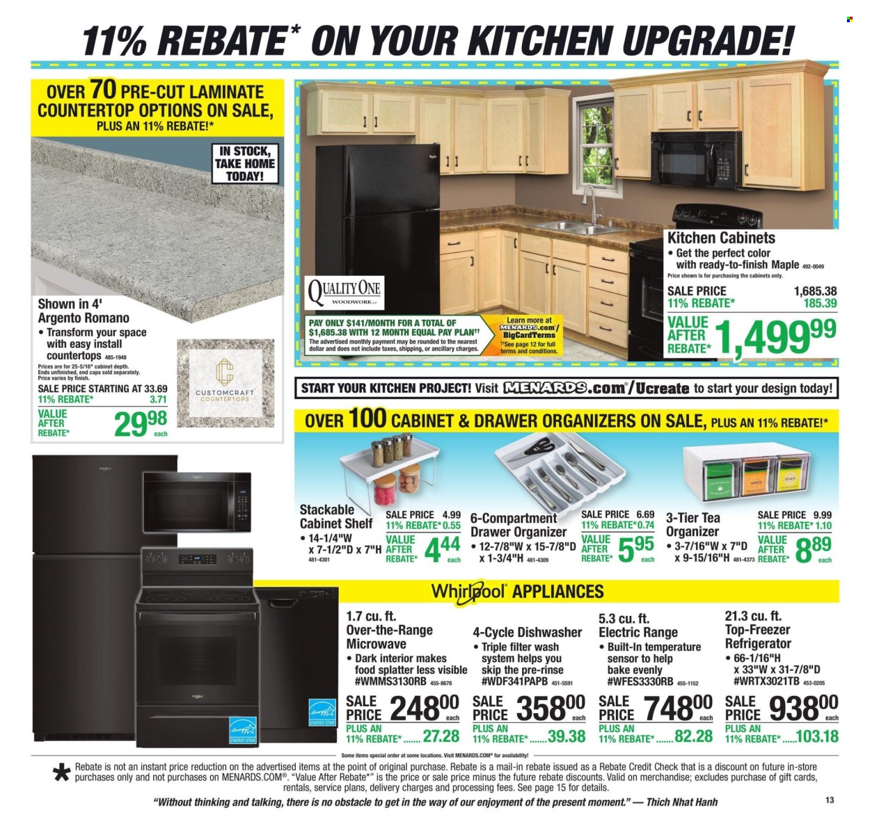 Menards ad - 09/24/2026 - 10/04/2026. Page 17
