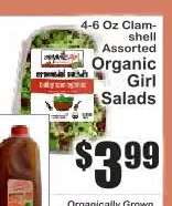 Organic Girl Salads