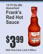 Frank's Red Hot Sauce