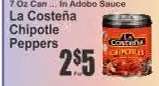 La Costeña Chipotle Peppers