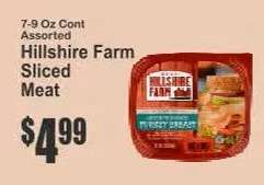 Hillshire Farm Sliced Meat
