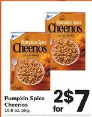 Pumpkin Spice Cheerios