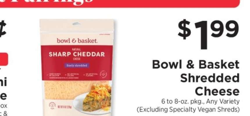 Bowl & Basket Shredded Cheese