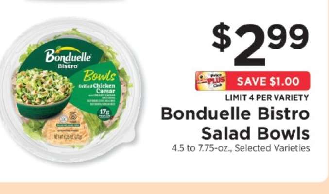 Bonduelle Bistro Salad Bowls