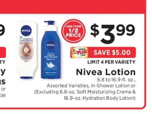 Nivea Lotion