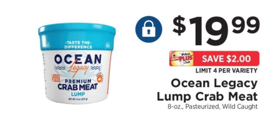 Ocean Legacy Lump Crab Meat
