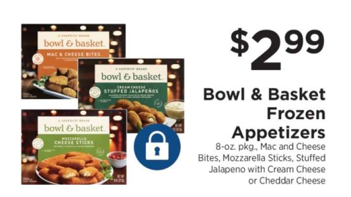 Bowl & Basket Frozen Appetizers