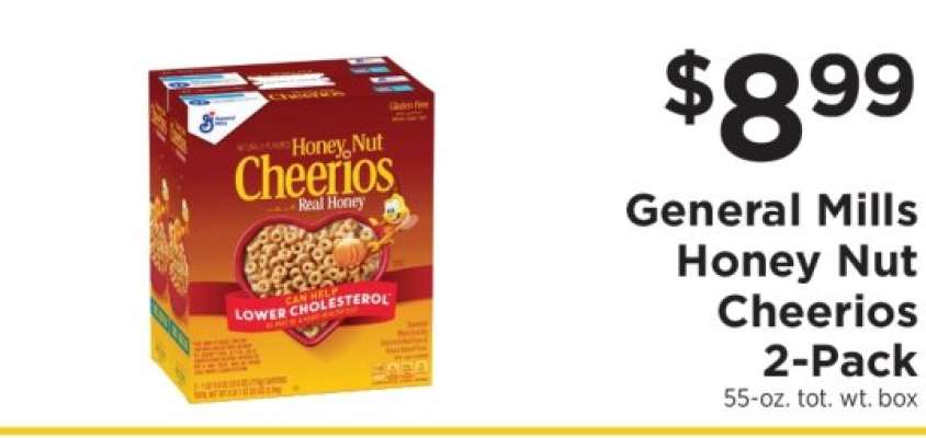 General Mills Honey Nut Cheerios 2-Pack