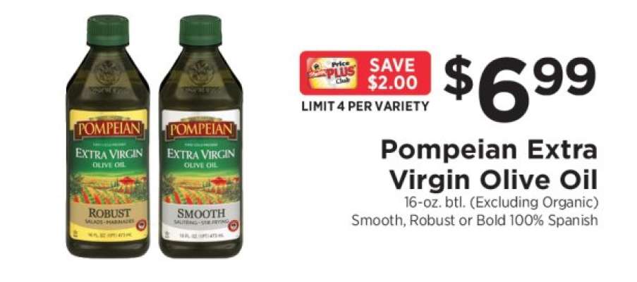 Pompeian Extra Virgin Olive Oil