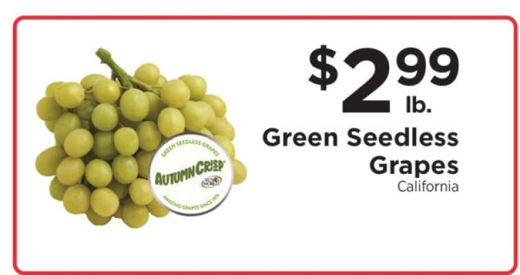 Green Seedless Grapes