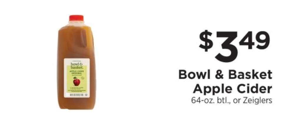 Bowl & Basket Apple Cider
