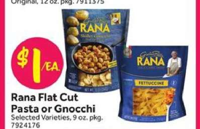 Rana Flat Cut Pasta or Gnocchi