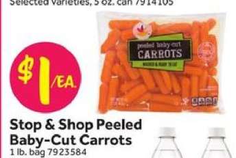 Stop & Shop Peeled Baby-Cut Carrots