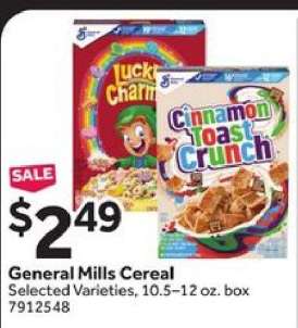 General Mills Cereal