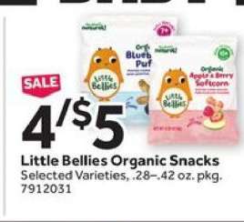 Little Bellies Organic Snacks