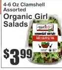 Organic Girl Salads