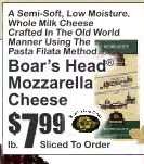 Boar's Head Mozzarella Cheese