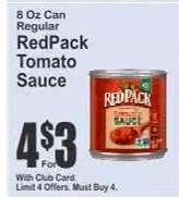 RedPack Tomato Sauce