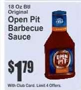 Open Pit Barbecue Sauce