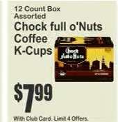 Chock full o'Nuts Coffee K-Cups