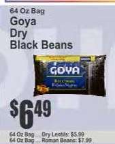 Goya Dry Black Beans