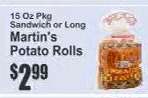 Martin's Potato Rolls
