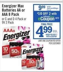 Energizer Max Batteries