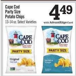 Cape Cod Party Size Potato Chips