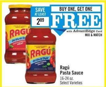 Ragú Pasta Sauce