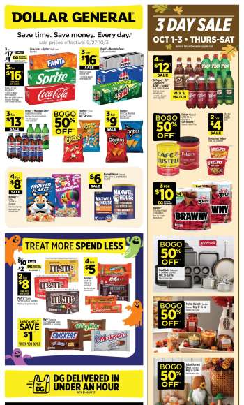 Dollar General Flyer - 09/27/2026 - 10/03/2026.