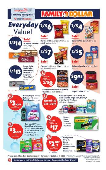 Family Dollar Flyer - 09/27/2026 - 10/03/2026.