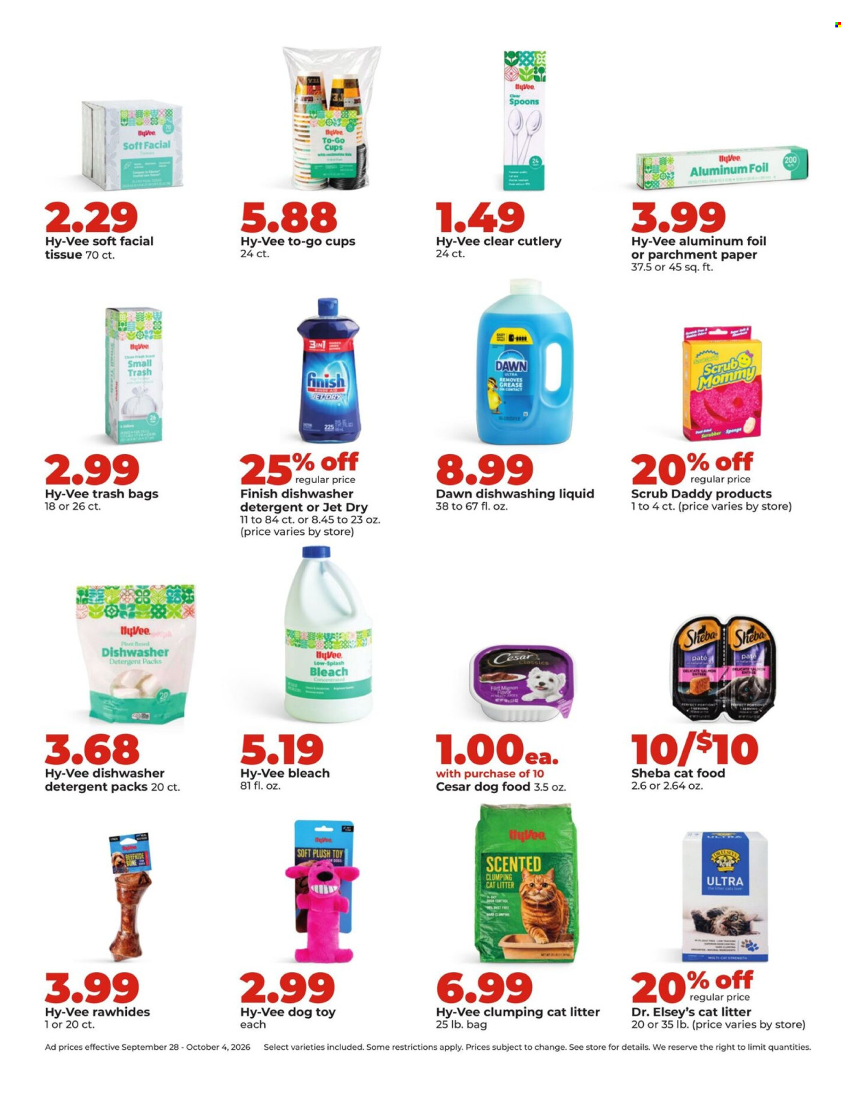 Hy-Vee ad - 09/28/2026 - 10/04/2026. Page 33
