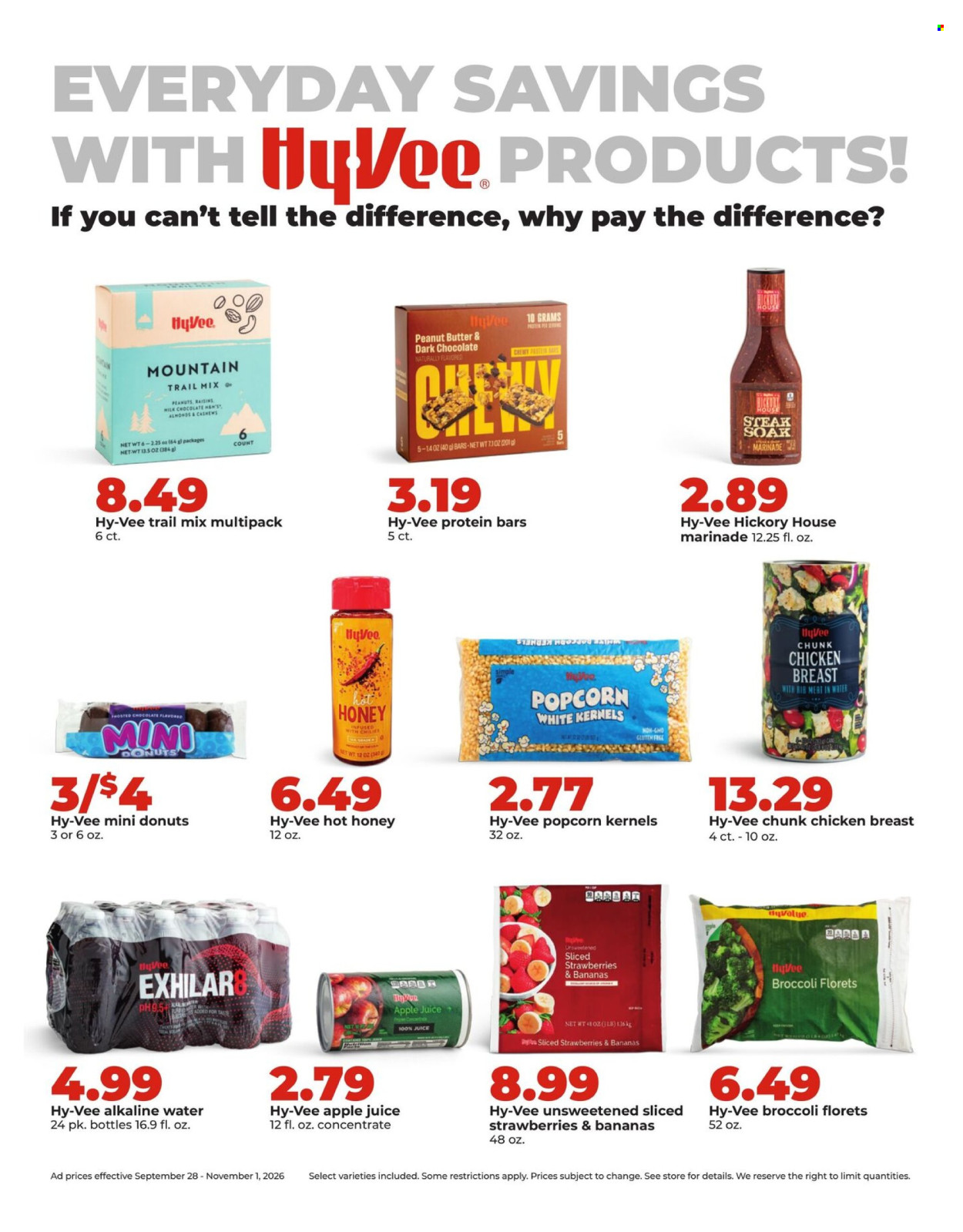 Hy-Vee ad - 09/28/2026 - 11/01/2026. Page 3