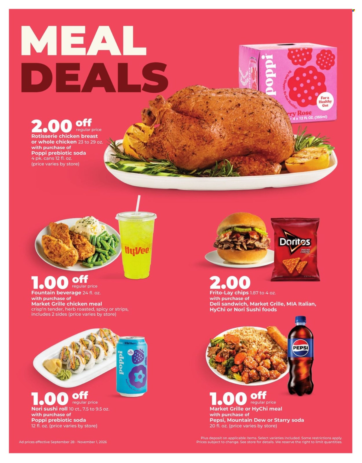 Hy-Vee ad - 09/28/2026 - 11/01/2026. Page 4